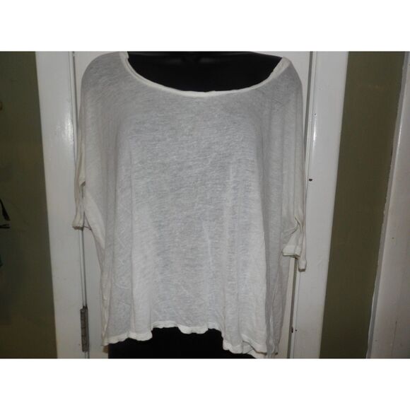 Silence + Noise White oversized Tee - Picture 1 of 4